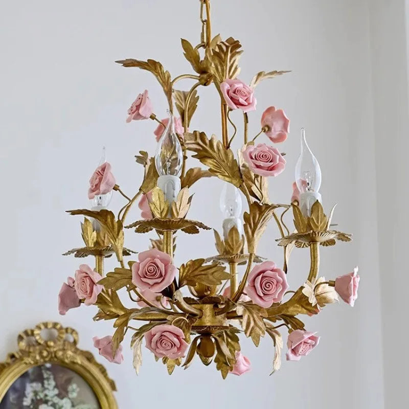 Hailunbao Brushed Stainless Steel Pendant Chandelier Ceiling Light