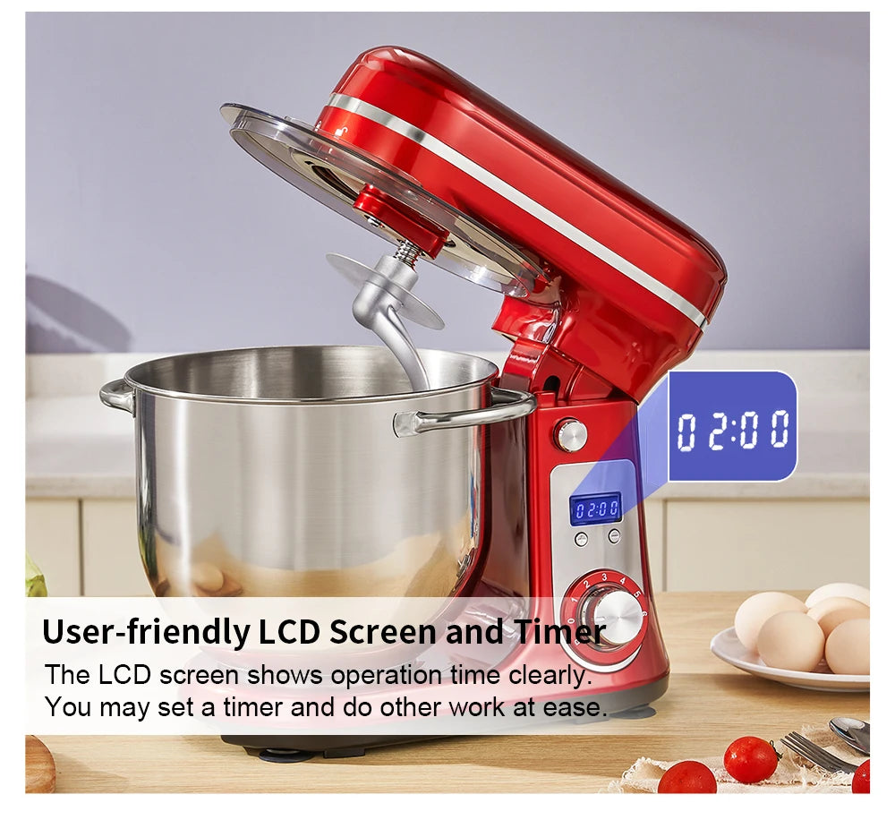 Biolomix 1200W Kitchen Stand Mixer With Blender Quiet Motor