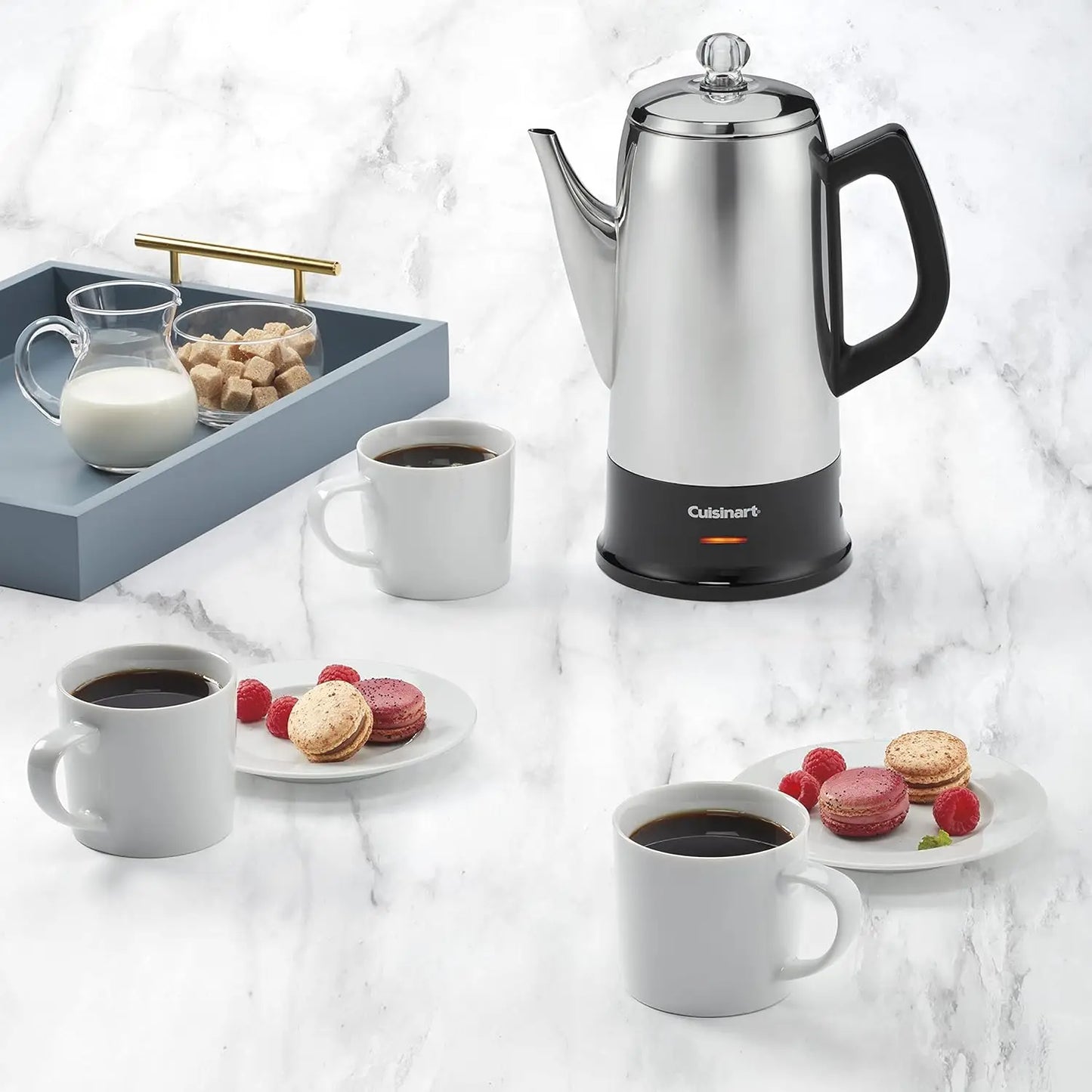 XMSJ Classic 12 Cup Percolator PRC12N Coffee Brewer