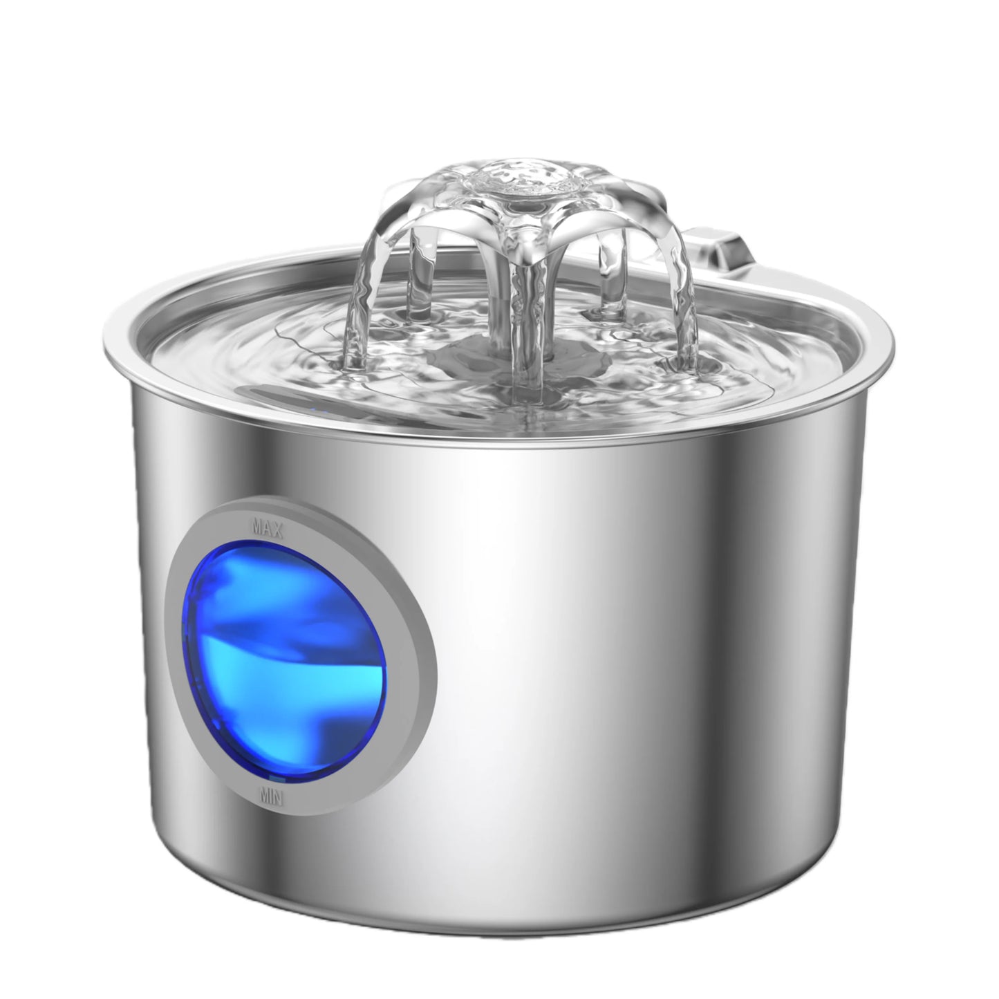 JLVDXN Automatic Cat Water Fountain Stainless Steel With Filter