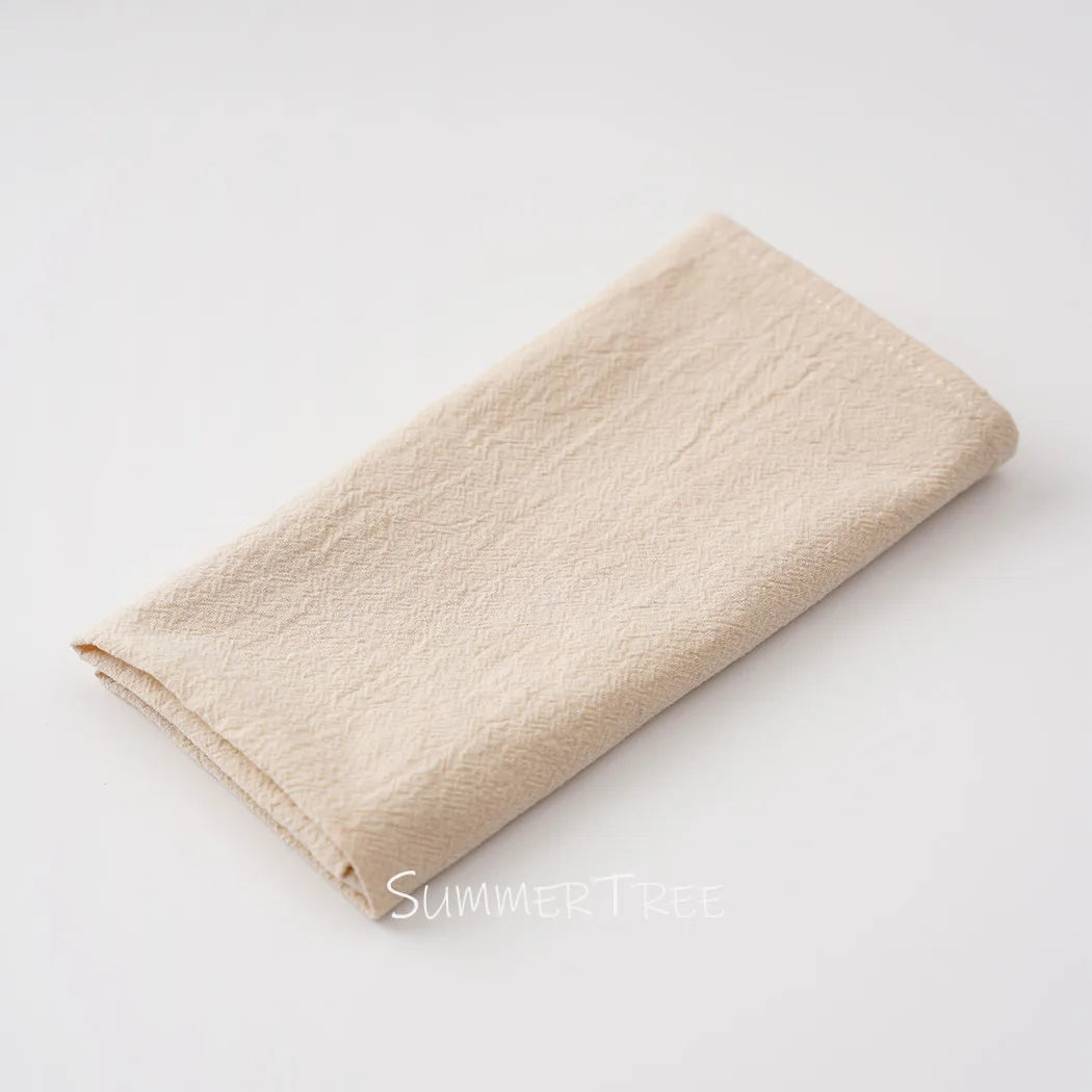 Summertree CN 50 Pack Plain Cotton Napkins For Dining Table