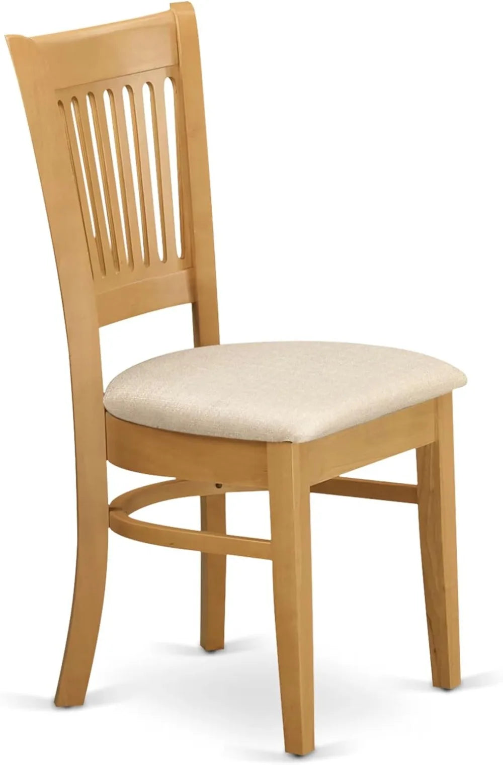 Oak 7 Piece Dining Set With Rectangle Table And Chairs