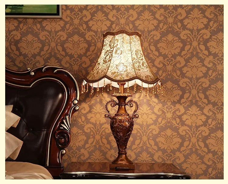 Vintage Resin Base Floor Lamp Decorative Home Interior Lighting