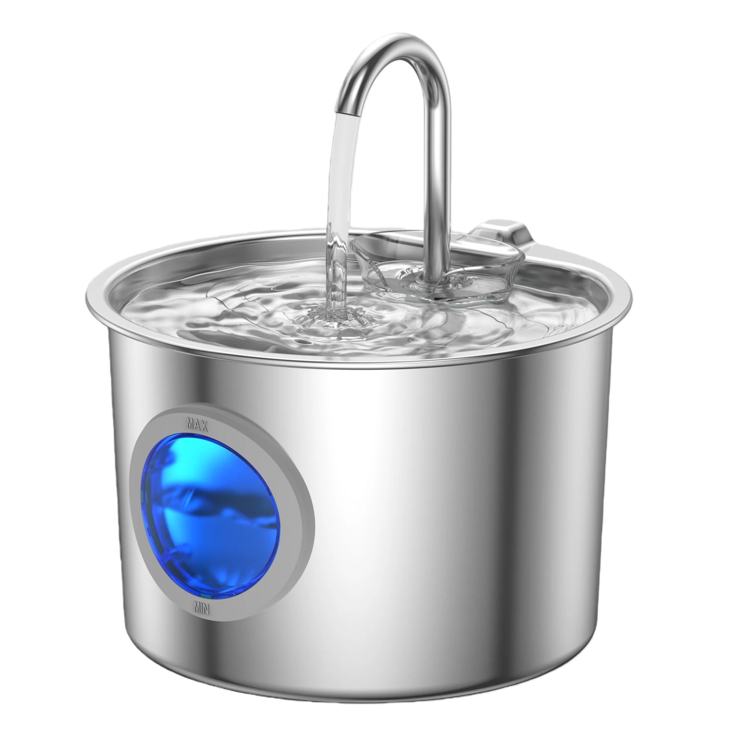 JLVDXN Automatic Cat Water Fountain Stainless Steel With Filter