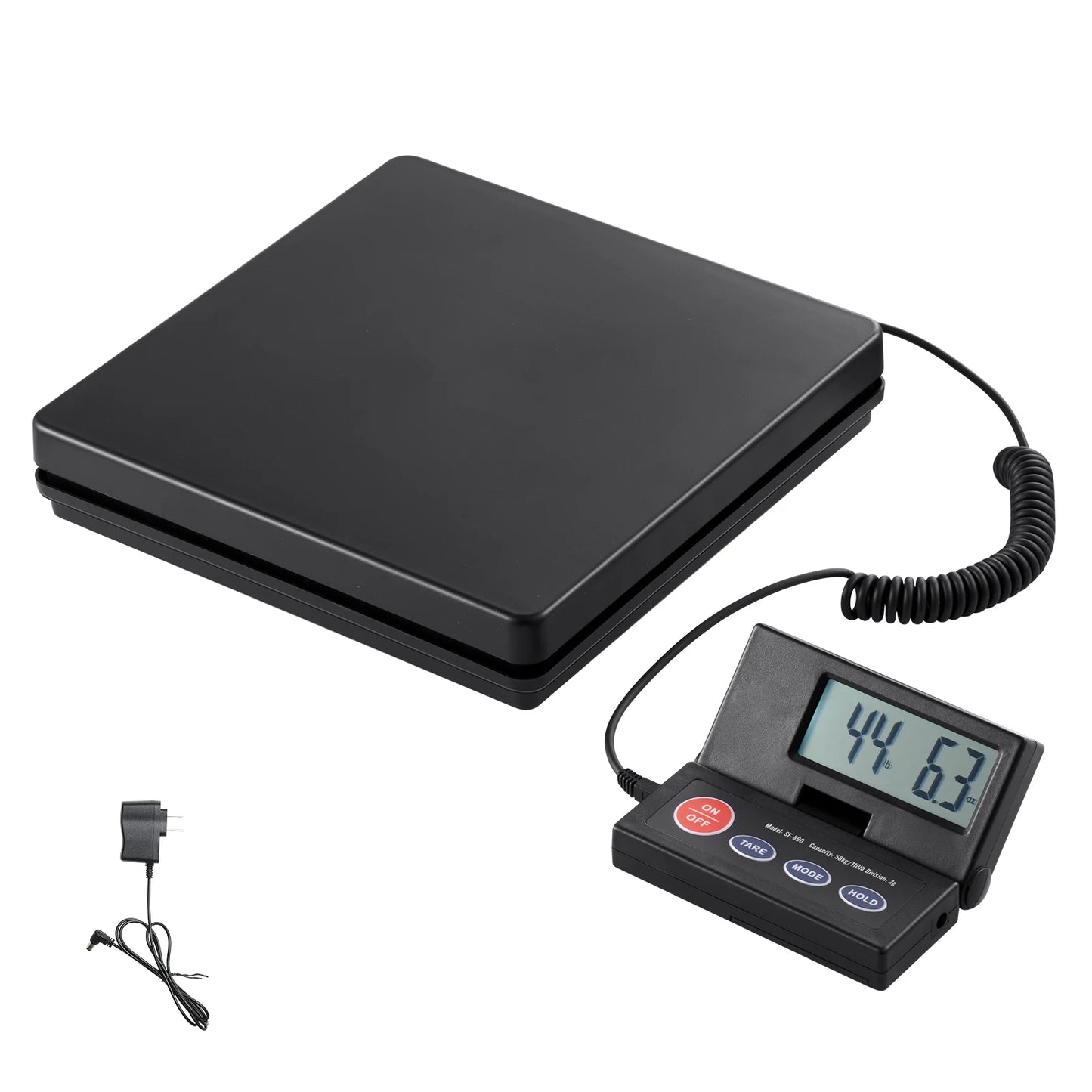SucceBuy 110 Lb Digital Postal Shipping Scale With Timer