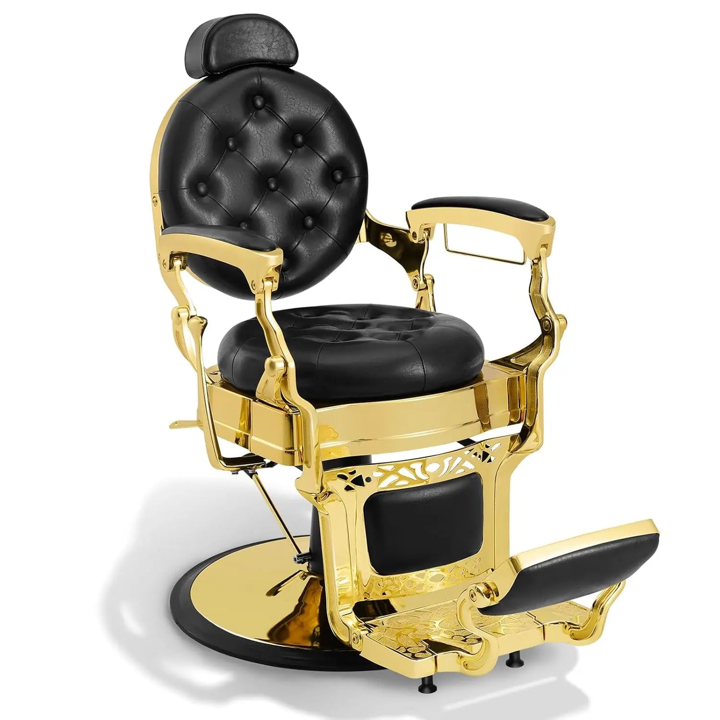 Barber Chair Classic Hydraulic Heavy Duty Salon Chair With Headrest