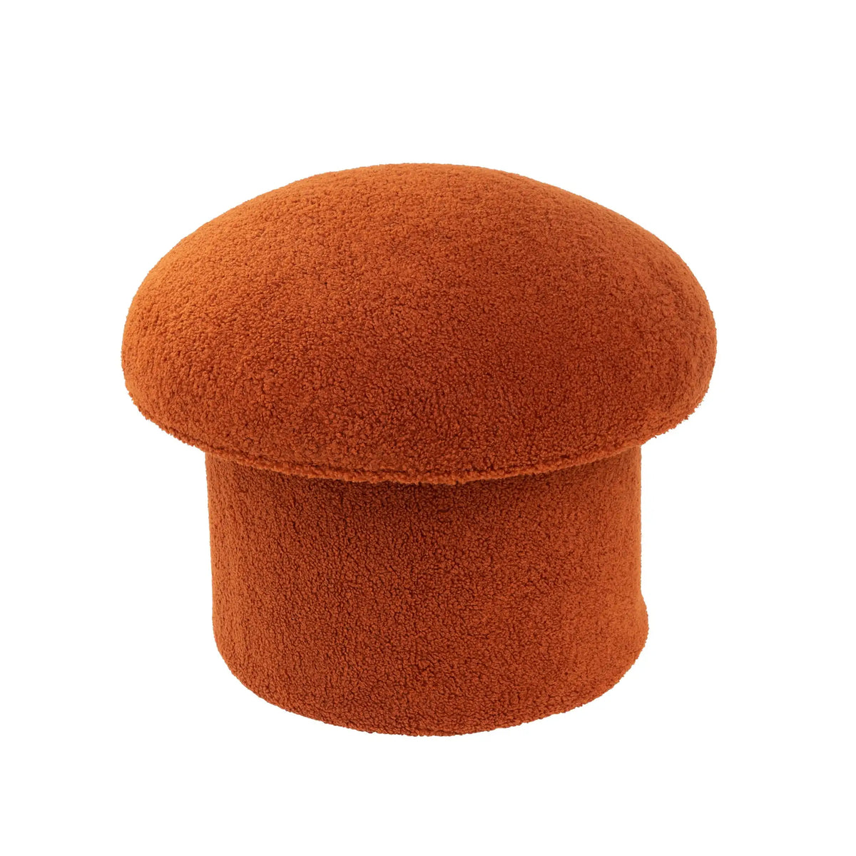 Mainstays Mushroom Storage Ottoman Upholstered Footrest Seat