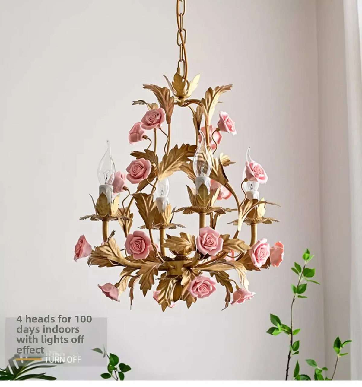 Hailunbao Brushed Stainless Steel Pendant Chandelier Ceiling Light
