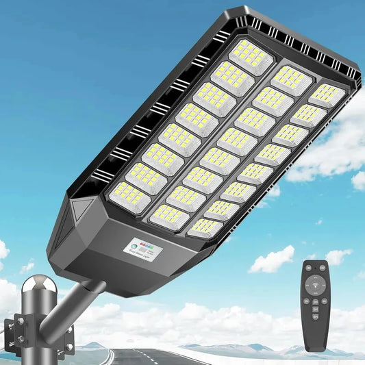 Solar Street Light Led Outdoor Dusk to Dawn Motion Sensor