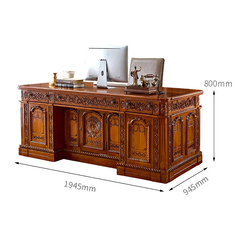 OMGD Modern European Computer Desk For Office And Studio Use