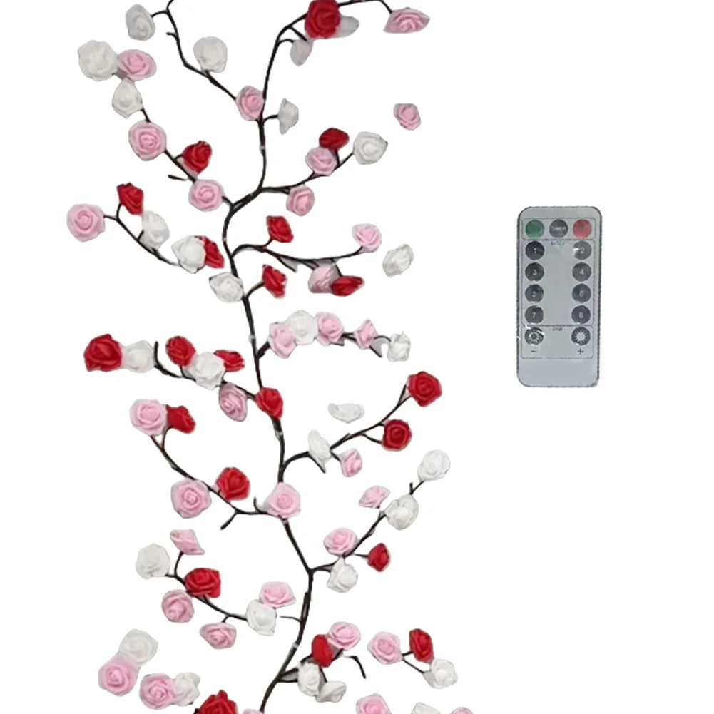 LAIMANEI LED Cherry Blossom Branch Lights With Remote Control