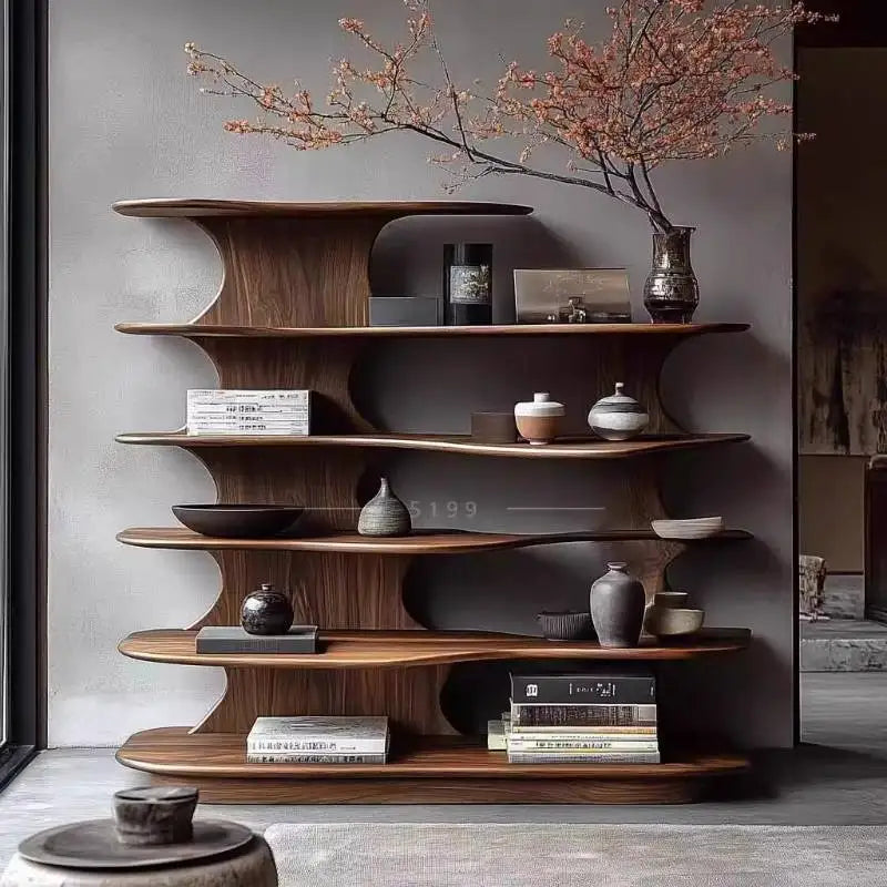 Classic Wooden Living Room Cabinets Rustic High Modern Narrow Living Room Cabinets Space Saving Meuble De Rangements Furniture
