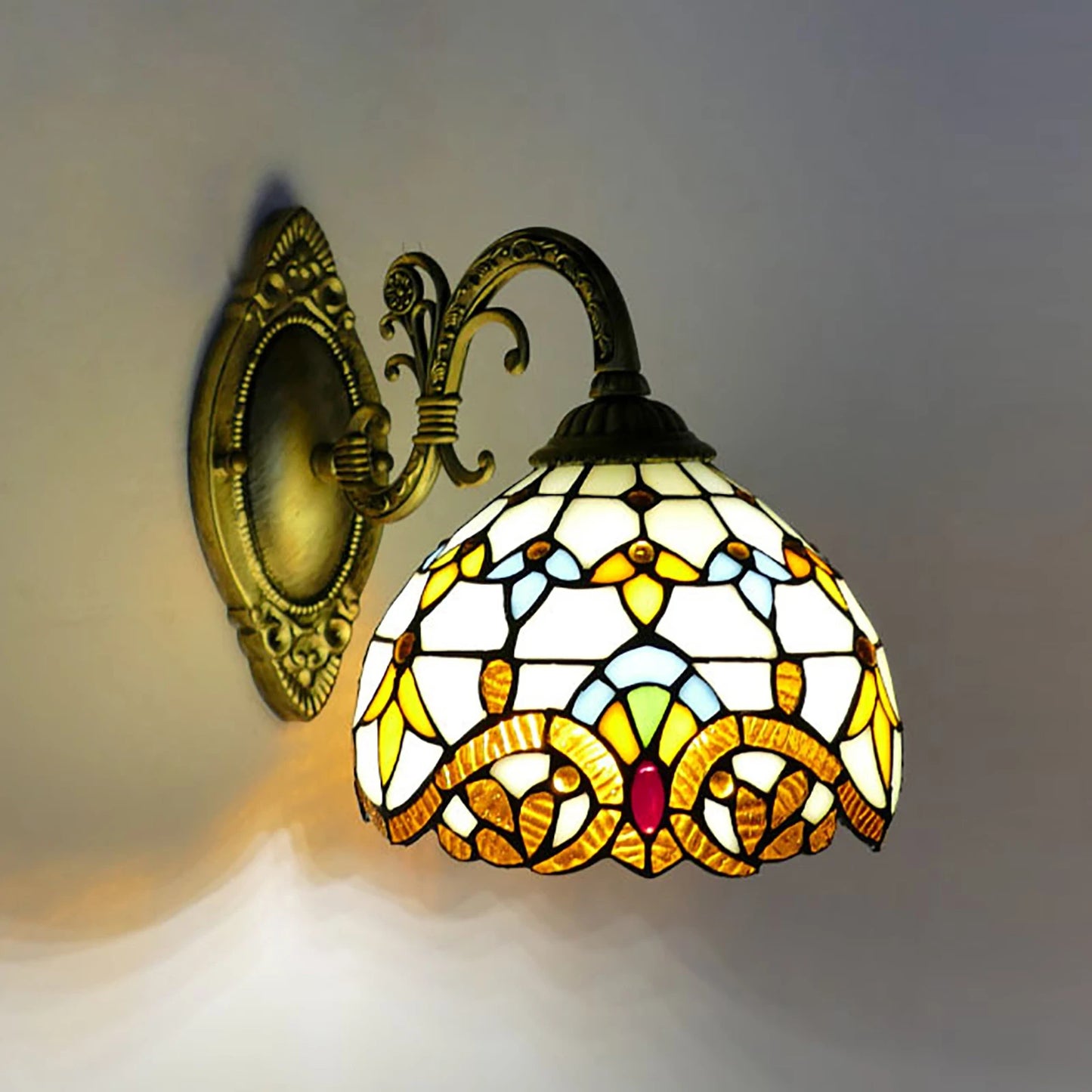 Vintage Dome Wall Lamp Retro Light For Living Room Staircase