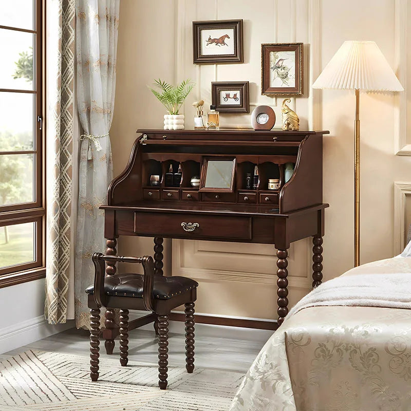 Classic Design Vanity Table Simple Senior Bedroom Makeup Vanity Table Storage Nordic Coiffeuse De Chambre Home Furniture