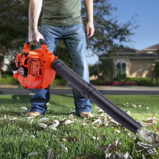 Gas Leaf Blower 25.4cc 2-Stroke Commercial Handheld