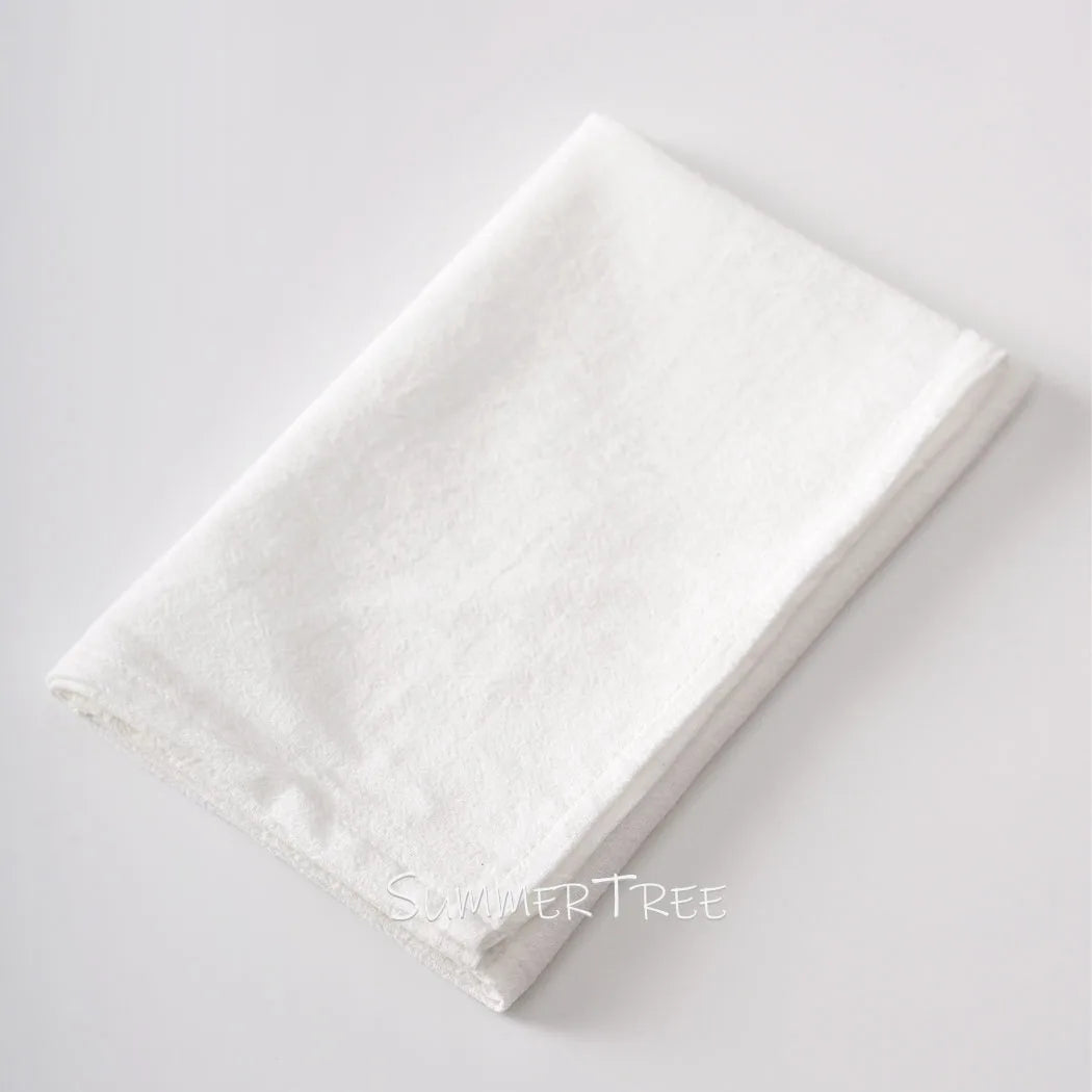 Summertree CN 50 Pack Plain Cotton Napkins For Dining Table