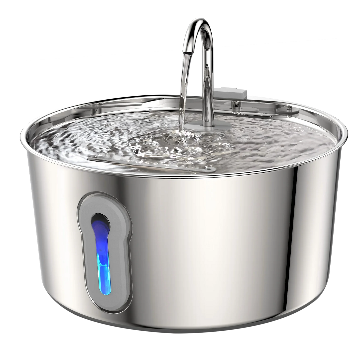 JLVDXN Automatic Cat Water Fountain Stainless Steel With Filter