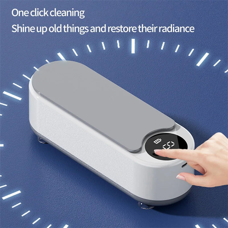 BALASHOV Ultrasonic Jewelry Cleaner 450ml for Rings Glasses Makeup Brushes