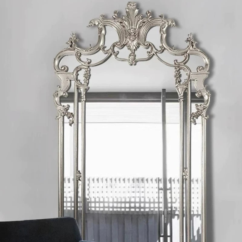 ZHIO Standing Decorative Mirror Arched Bedroom Decor