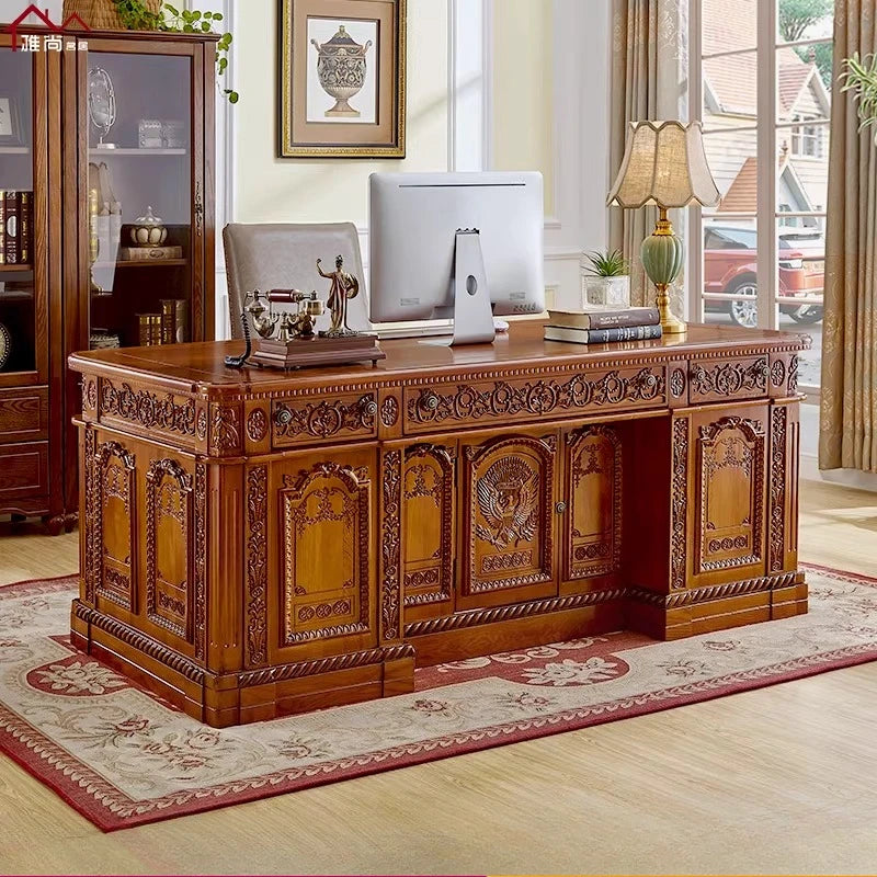 OMGD Modern European Computer Desk For Office And Studio Use