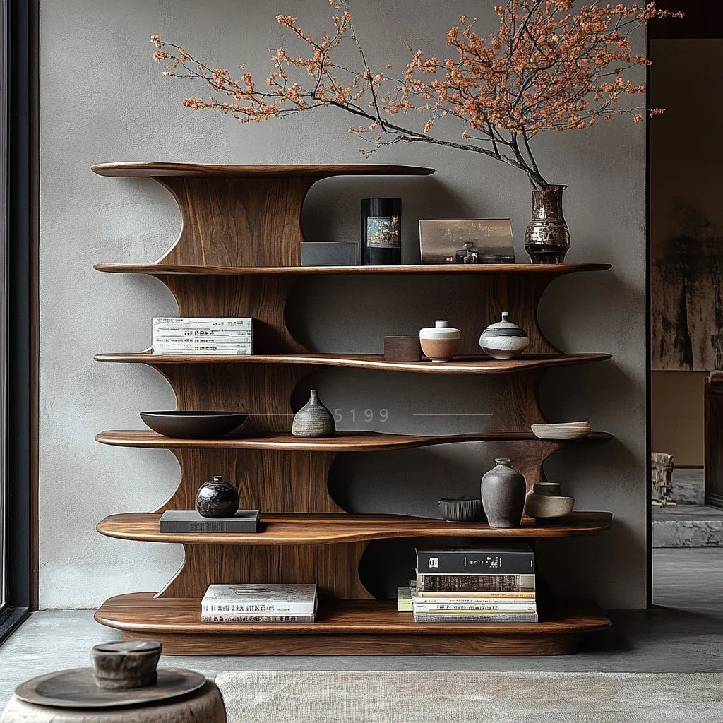 Classic Wooden Living Room Cabinets Rustic High Modern Narrow Living Room Cabinets Space Saving Meuble De Rangements Furniture