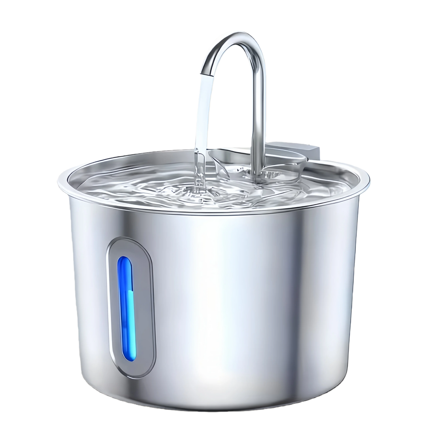 JLVDXN Automatic Cat Water Fountain Stainless Steel With Filter