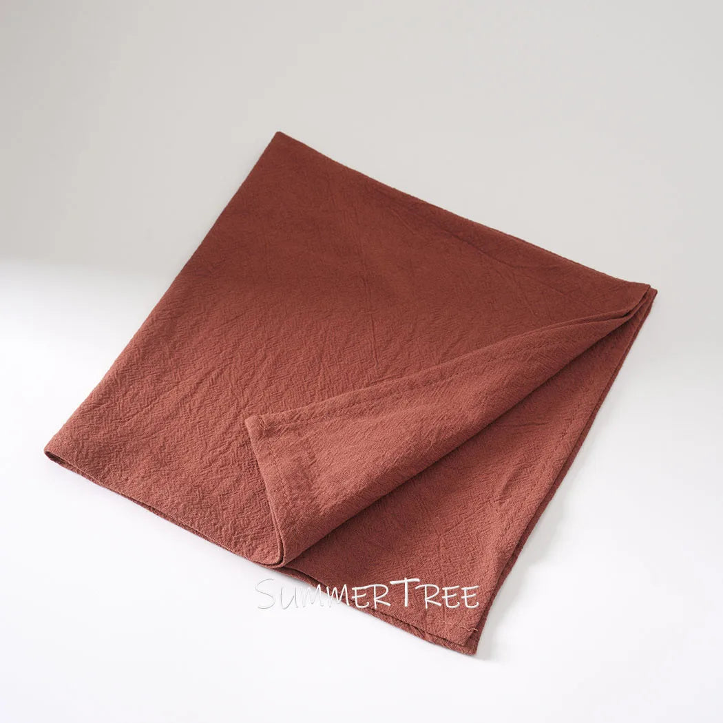 Summertree Reusable Plain Cotton Cloth Table Napkins