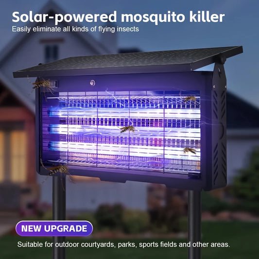Outdoor Solar Mosquito Repellent Device Insect Killer Lamp