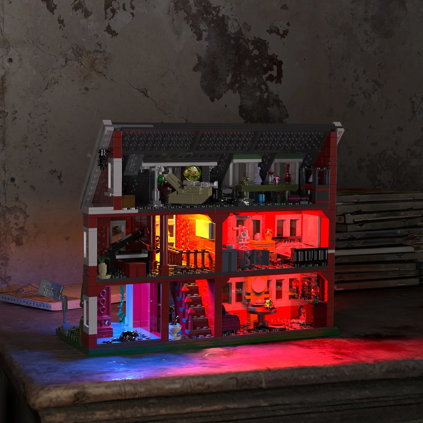 Murder House Building Blocks Set Horror Story Home Decor Gift