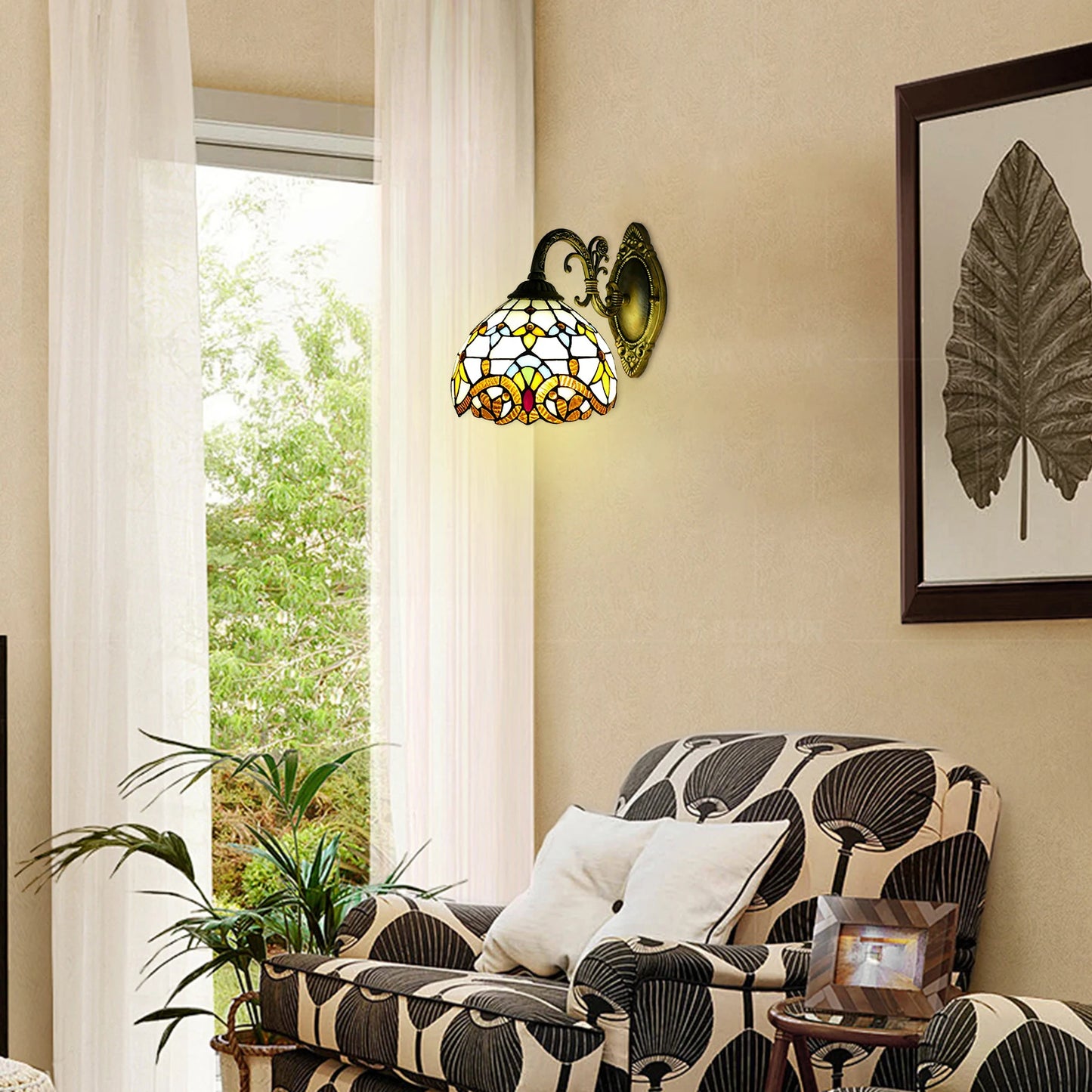 Vintage Dome Wall Lamp Retro Light For Living Room Staircase
