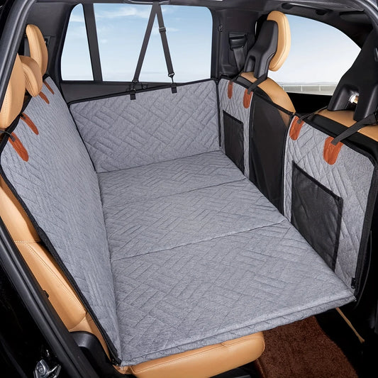 Waterproof Dog Car Seat Cover Hammock Nonslip Back Seat Protector