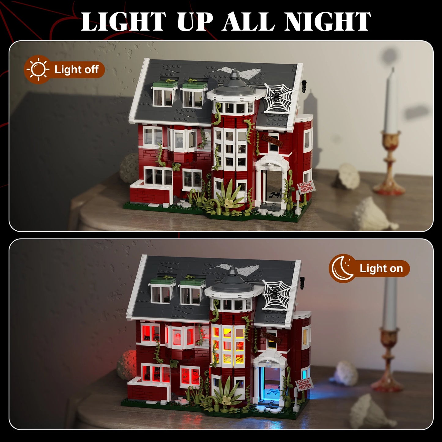 Murder House Building Blocks Set Horror Story Home Decor Gift