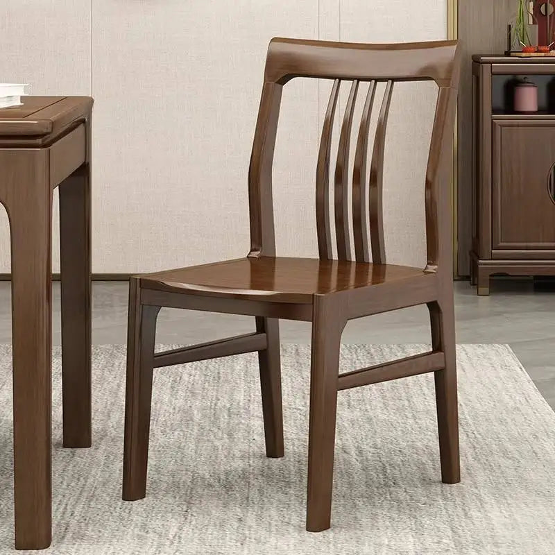 Elegant Wooden Dining Chairs For Living Room Modern Style