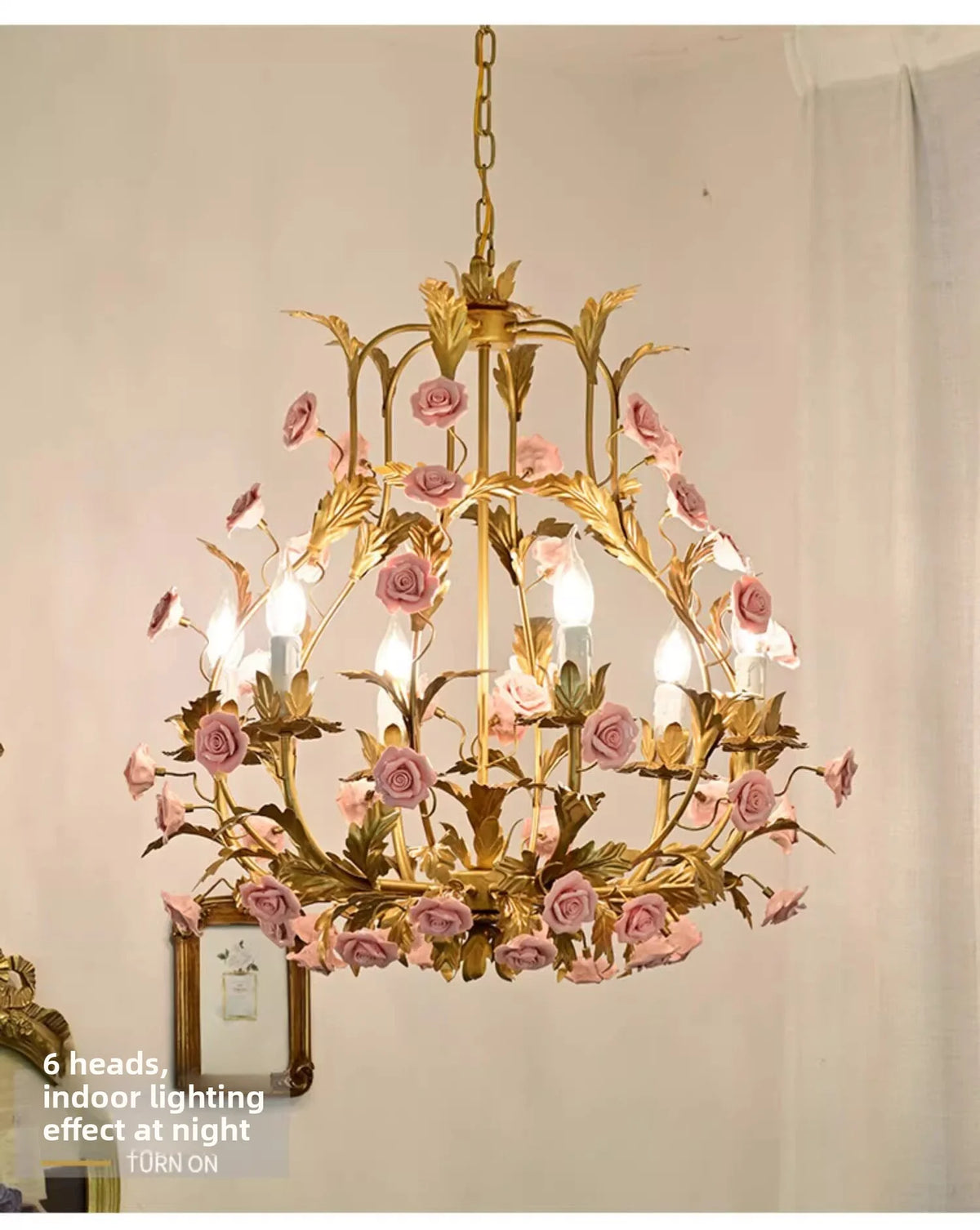 Hailunbao Brushed Stainless Steel Pendant Chandelier Ceiling Light