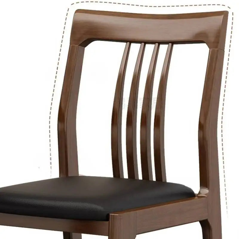 Elegant Wooden Dining Chairs For Living Room Modern Style