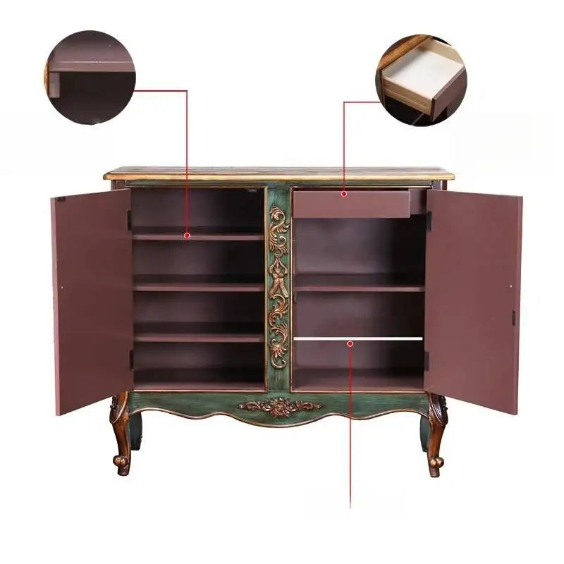 DUTRIEUX Nordic Japanese Living Room Cabinets Solid Wood
