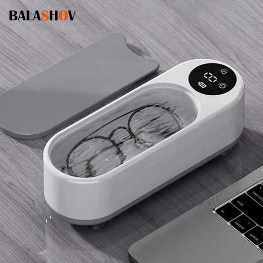 BALASHOV Ultrasonic Jewelry Cleaner 450ml for Rings Glasses Makeup Brushes