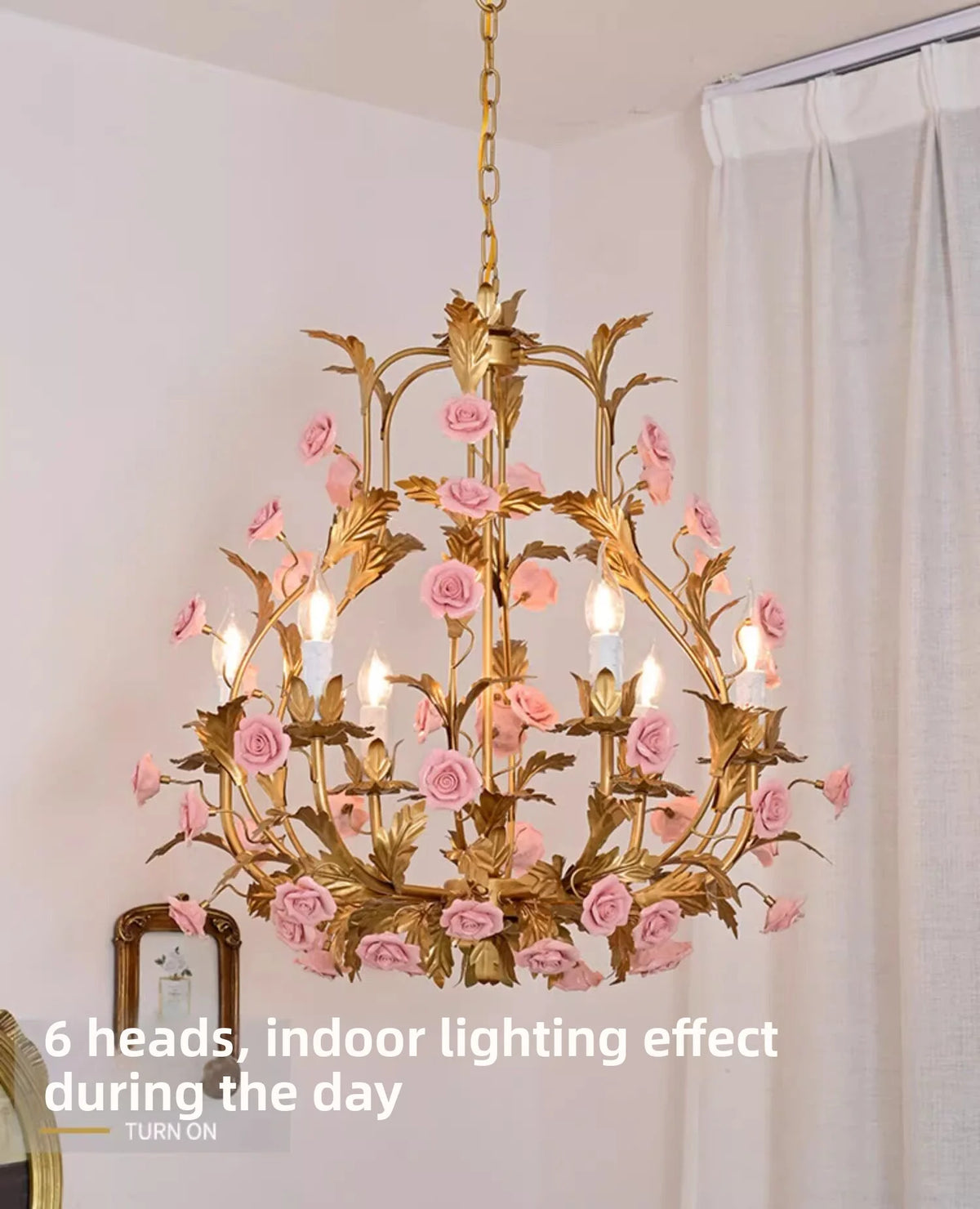 Hailunbao Brushed Stainless Steel Pendant Chandelier Ceiling Light