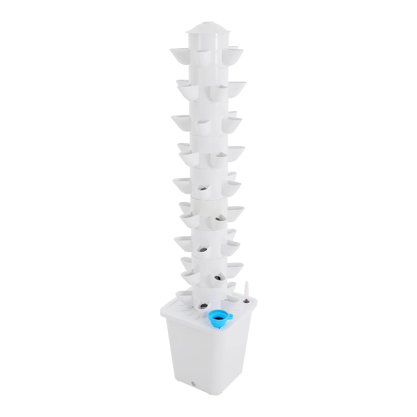 45 Hole Hydroponic Garden Vertical Tower Vegetable Planter