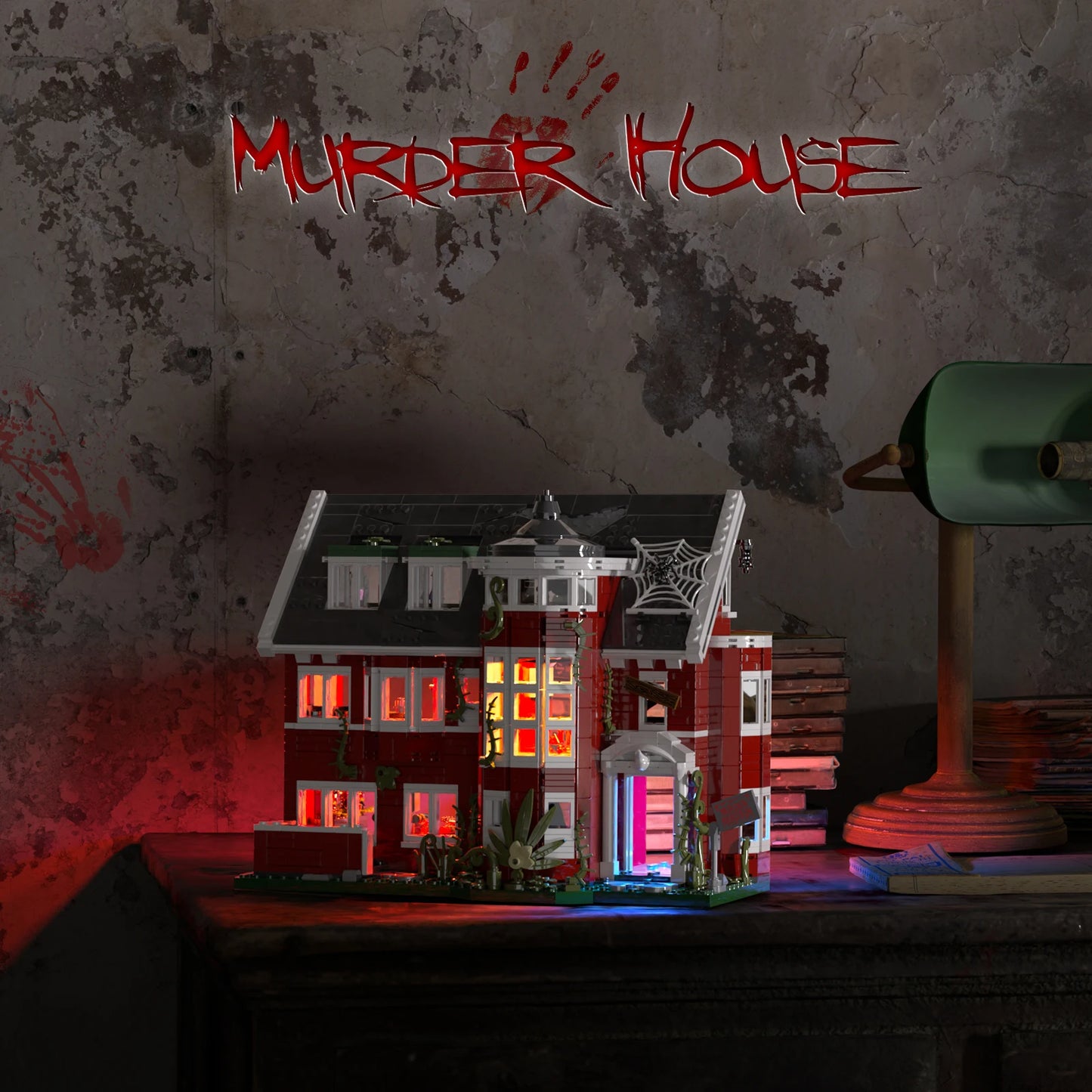 Murder House Building Blocks Set Horror Story Home Decor Gift
