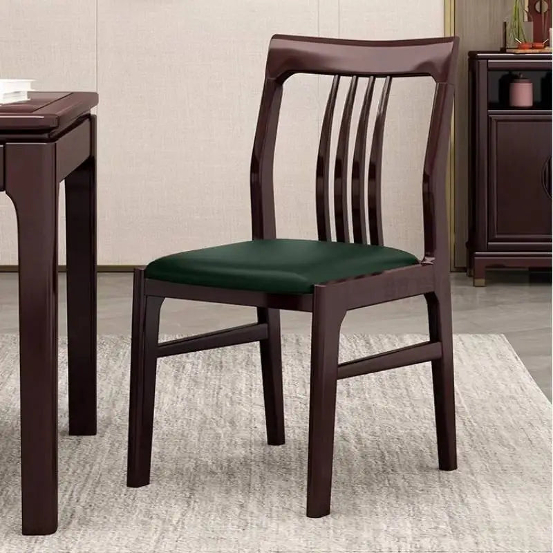 Elegant Wooden Dining Chairs For Living Room Modern Style