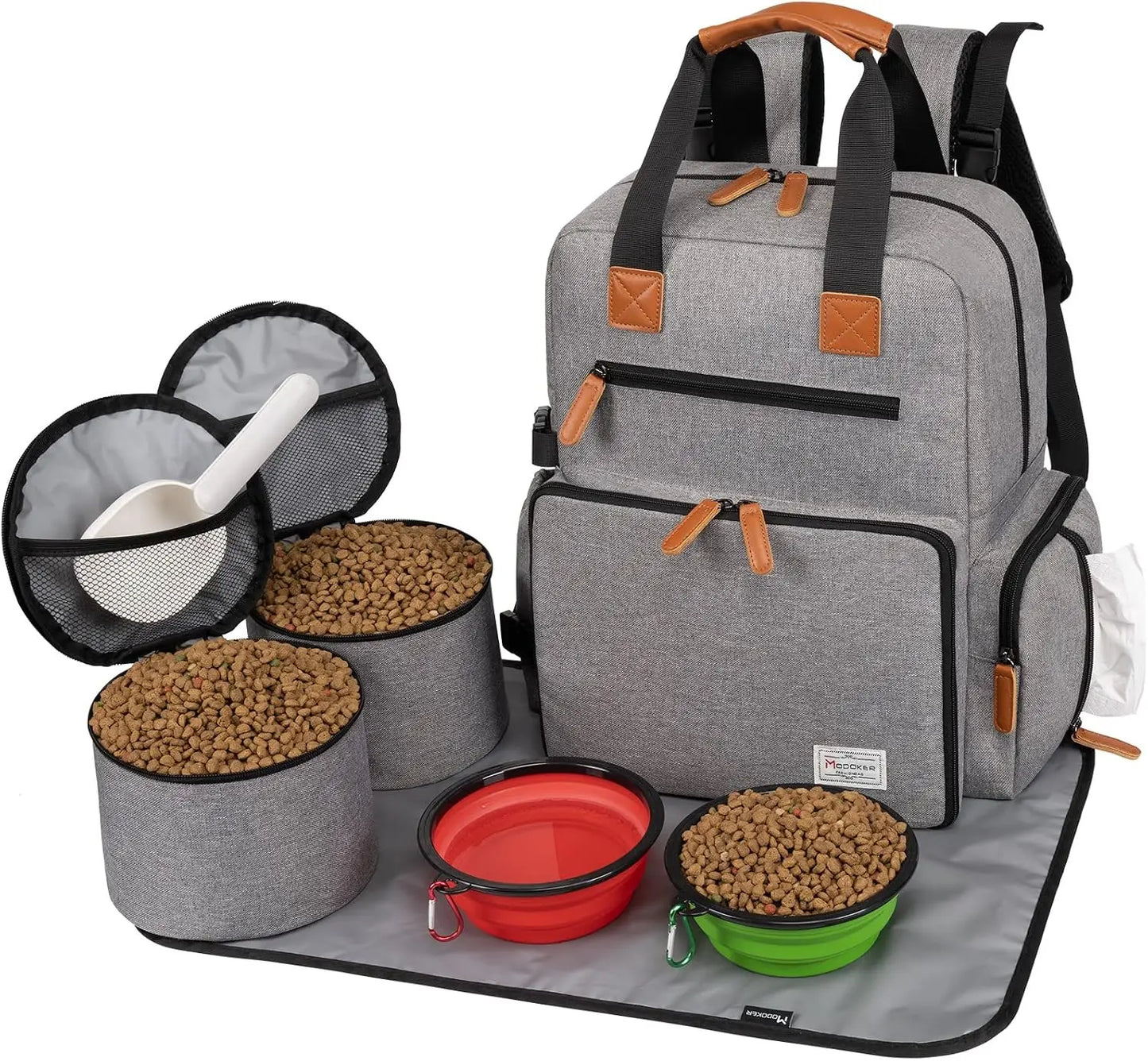 Airline Approved Dog Travel Backpack 4 In 1 Pet Carrier