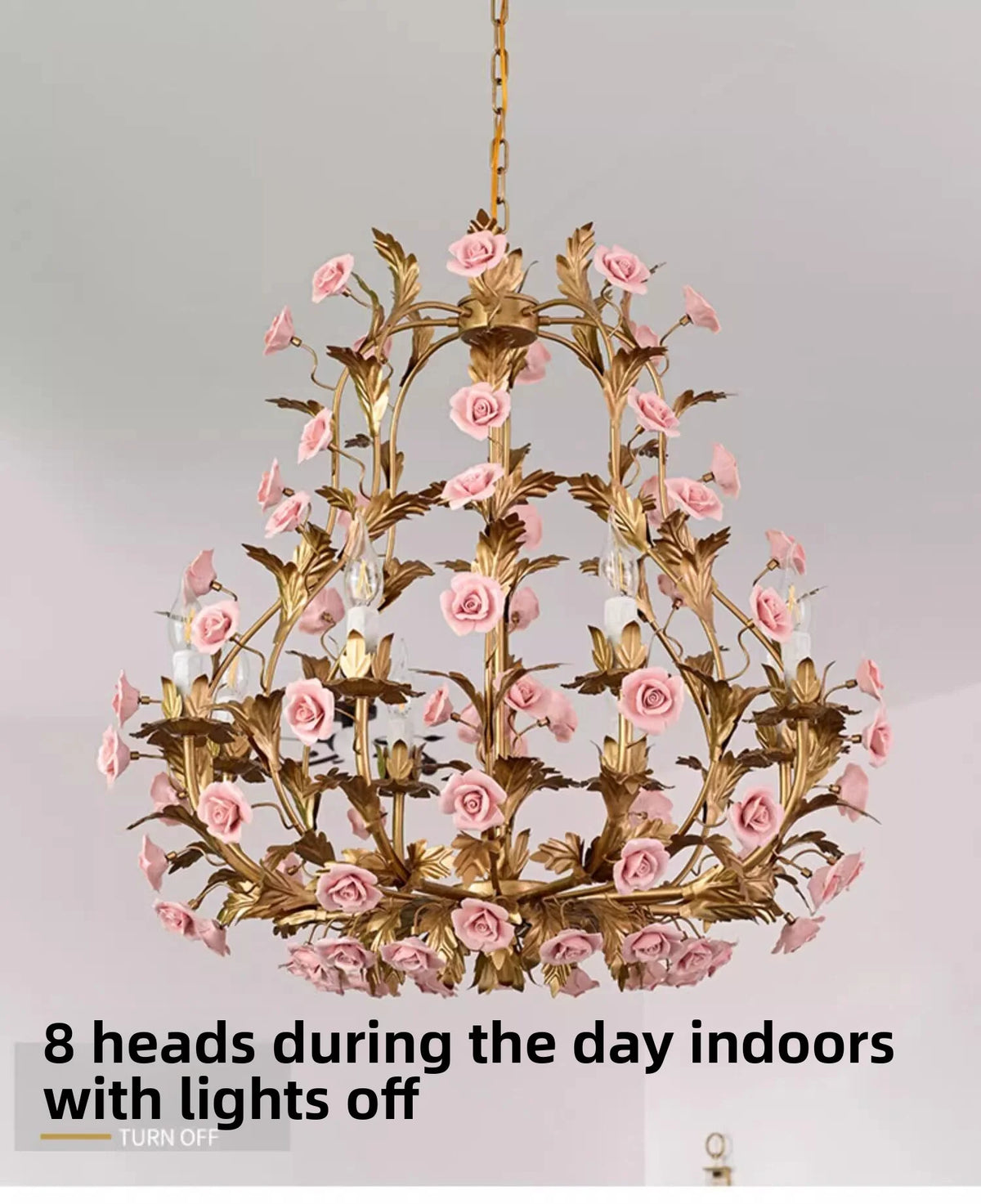 Hailunbao Brushed Stainless Steel Pendant Chandelier Ceiling Light