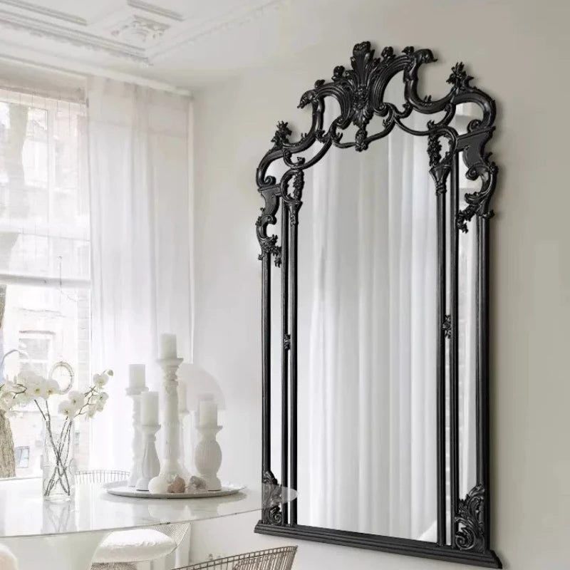 ZHIO Standing Decorative Mirror Arched Bedroom Decor