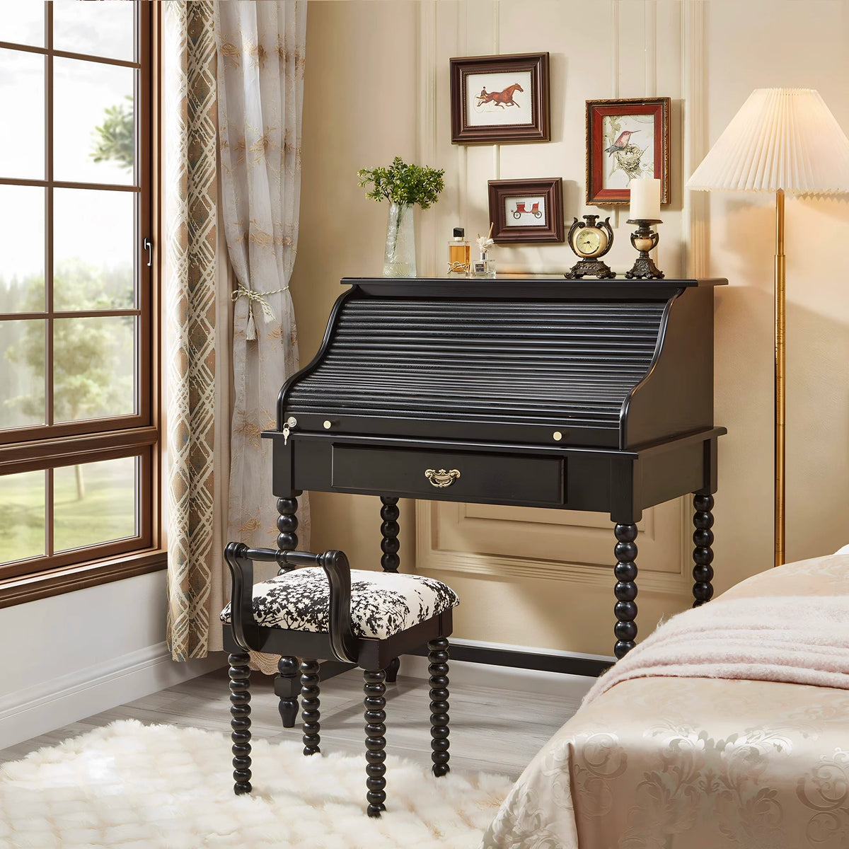 Classic Design Vanity Table Simple Senior Bedroom Makeup Vanity Table Storage Nordic Coiffeuse De Chambre Home Furniture