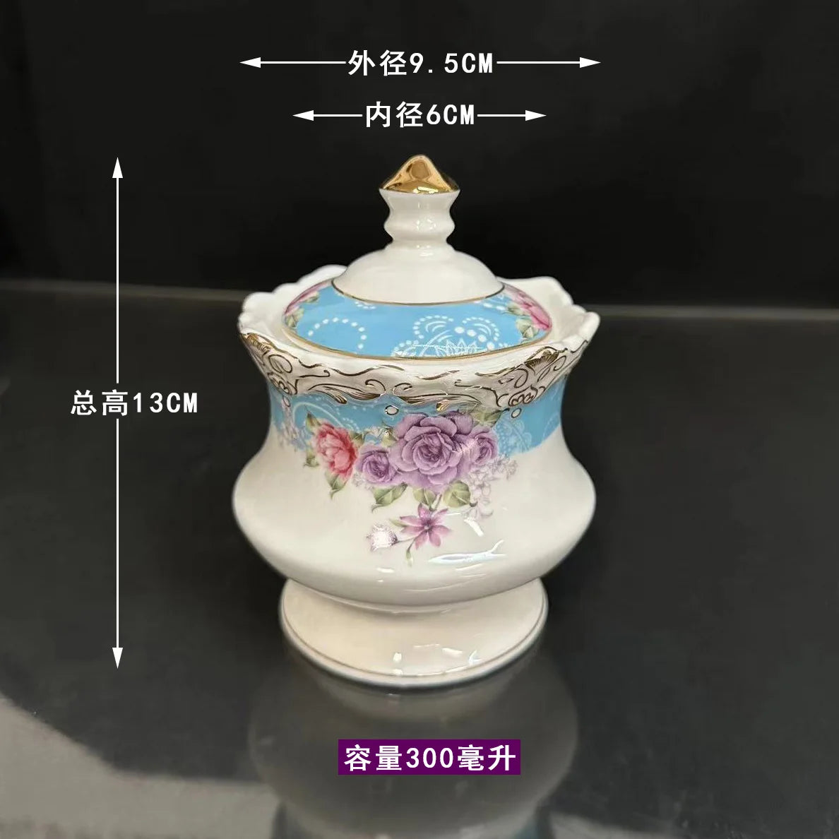Palace style afternoon tea coffee set coffee cup pot pot hollowed out Dim sum plate