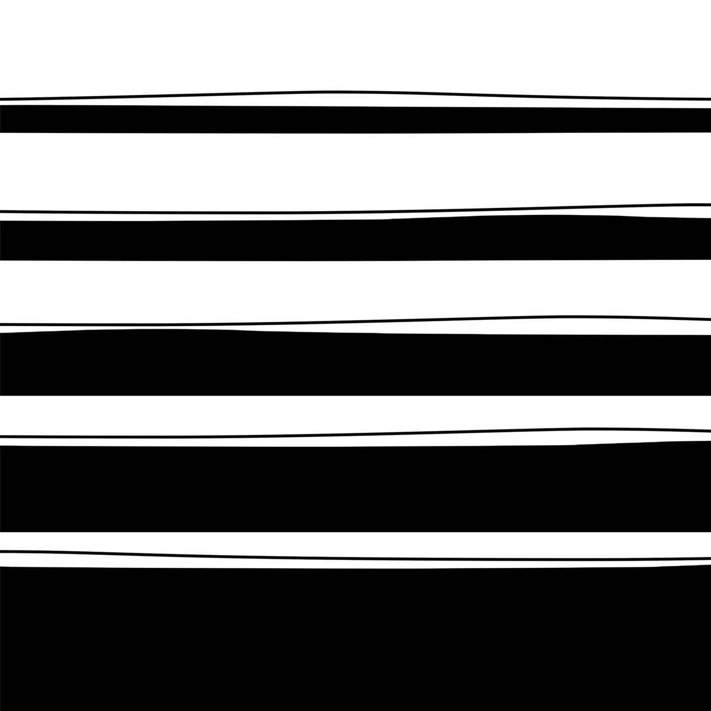 Waterproof Shower Curtain 70x72 Inch, Modern Striped Fabric Bath Curtains with Hooks for Bathroom, Machine Washable